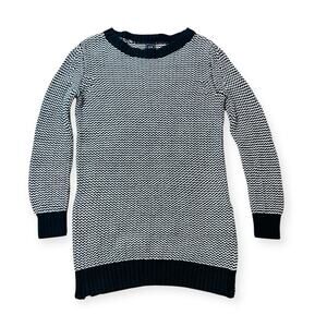 GAP Maternity Chunky Knit Long Sweater Dress. Striped Chevron Stripe Women's XS